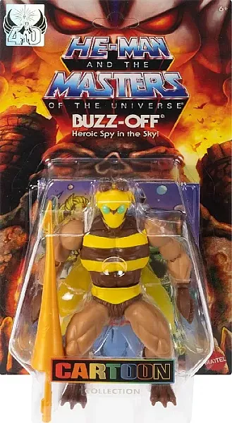 MASTERS OF THE UNIVERSE ORIGINS ACTION FIGURE CARTOON COLLECTION - BUZZ-OFF 14 CM